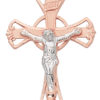 rose gold cross